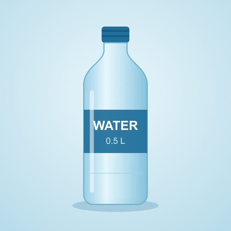 ماء 0.5 لتر